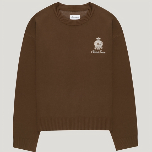 Members Club Logo Crew Neck Sweater - Picture 4 of 8